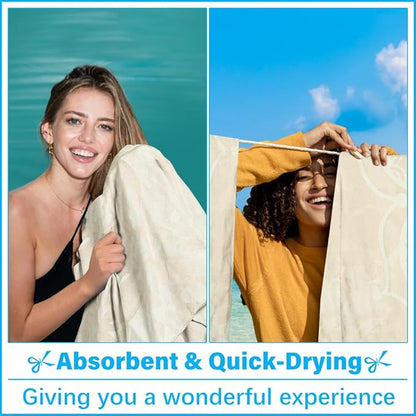 Oversized Turkish Beach Towel Blanket XXL Cotton Sandproof Towels Boho Woven Extra Large Big Sand Free Giant Throw Thick Blankets Huge Quilt XL Picnic Camping Necessities Cloud For Adult Gifts
