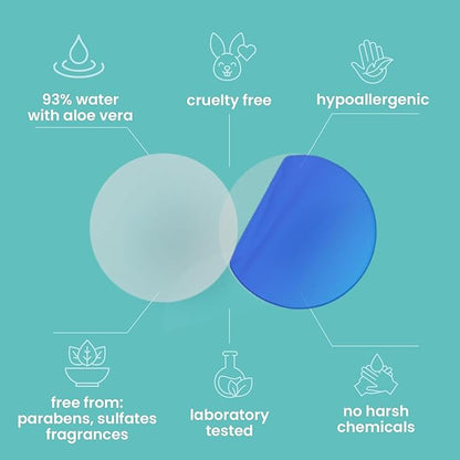 Soothing Gel Pads, Instant Cooling Relief for Sore Nipples, Made Without BPA, Hydrogel Pads for Breastfeeding, Aloe Vera Infused 16 Count