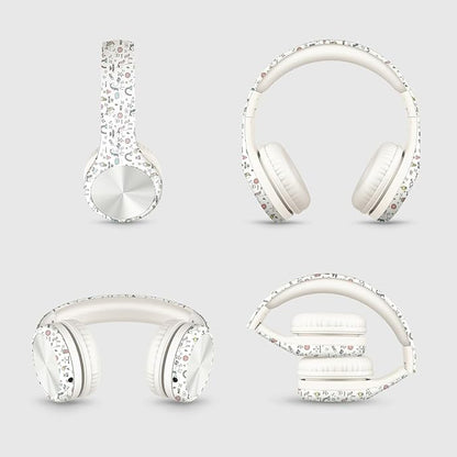 LilGadgets Connect+ Wired Kids Headphones for School with Microphone, Noise & Volume Reducing Over-Ear Headset with Cord, SharePort Technology & SoftTouch Padding, Magical Unicorns Headphones for Kids