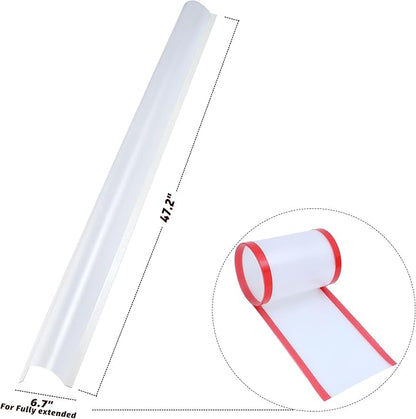 4PCS Baby Proofing Door Finger Pinch Guard Clear Door Jam Shield for Child Safety Finger Pinch Protector Hinge Protectors for Kids/Pet