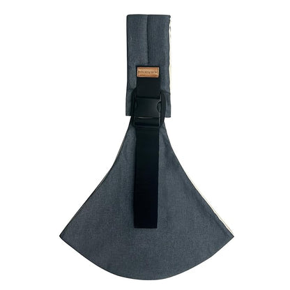 Baby Sling Carrier Newborn to Toddler Adjustable One-Shoulder Design with Hip Seat Support, Labor-Saving Baby Wraps Carrier 10-30 lbs(Gray)