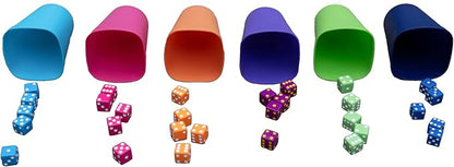 That's Spot On! Best Bluffing Strategy Game - Board, 6 Cups, 12 Tokens, 30 Dice – 2 to 6 Players, Ages 12+, Family Fun or Game Nights with Friends