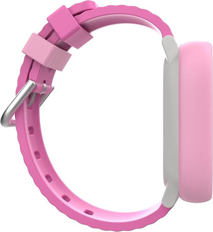 XPLORA X6 Play - Watch Phone for Children (4G) - Calls, Messages, Kids School Mode, SOS Function, GPS Location, Camera and Pedometer – (Subscription Required) (Pink)