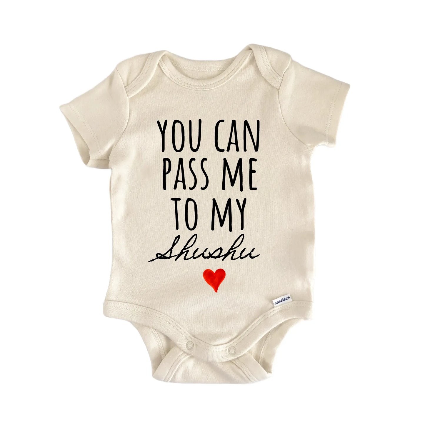 Shushu Announcement Baby Gift Baby Bodysuit