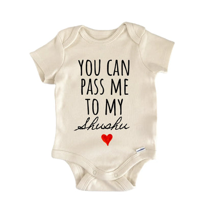 Shushu Announcement Baby Gift Baby Bodysuit