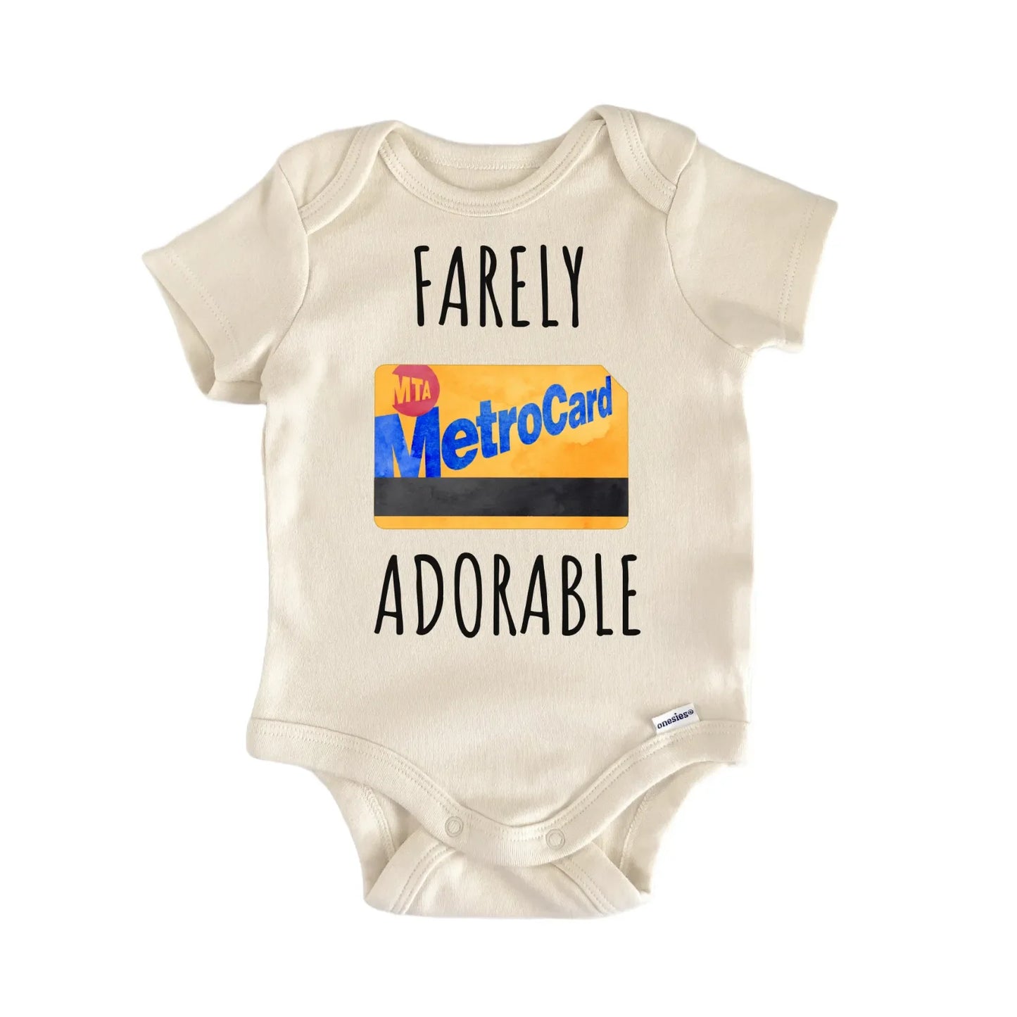 Subway New York City Metro Baby Gift Baby Bodysuit