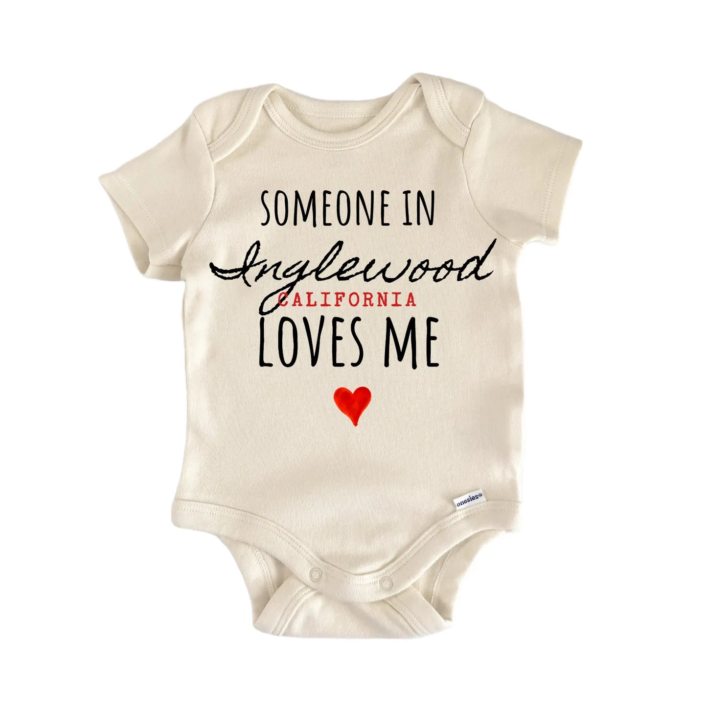 Inglewood California Baby Gift Baby Bodysuit