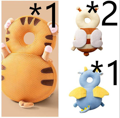 Baby Toddler Headrest Child Protection Baby Head Protection Cushion Cute Angel Wings