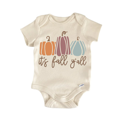 Its Fall Yall Pumpkin Newborn Baby Onesie® Onesie®