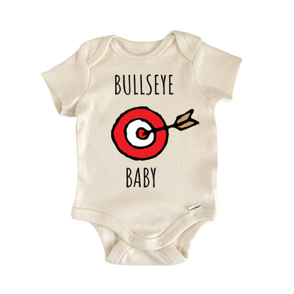 Bullseye Archery Bow Arrow Baby Gift Baby Bodysuit