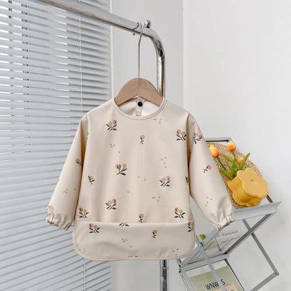 New Children's Waterproof Inside-out Wear Anti-dirty Overclothes