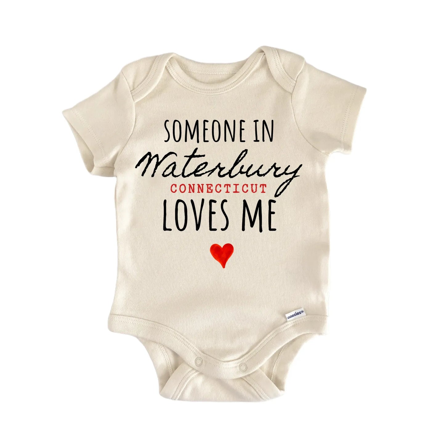 Waterbury Connecticut Baby Gift Baby Bodysuit