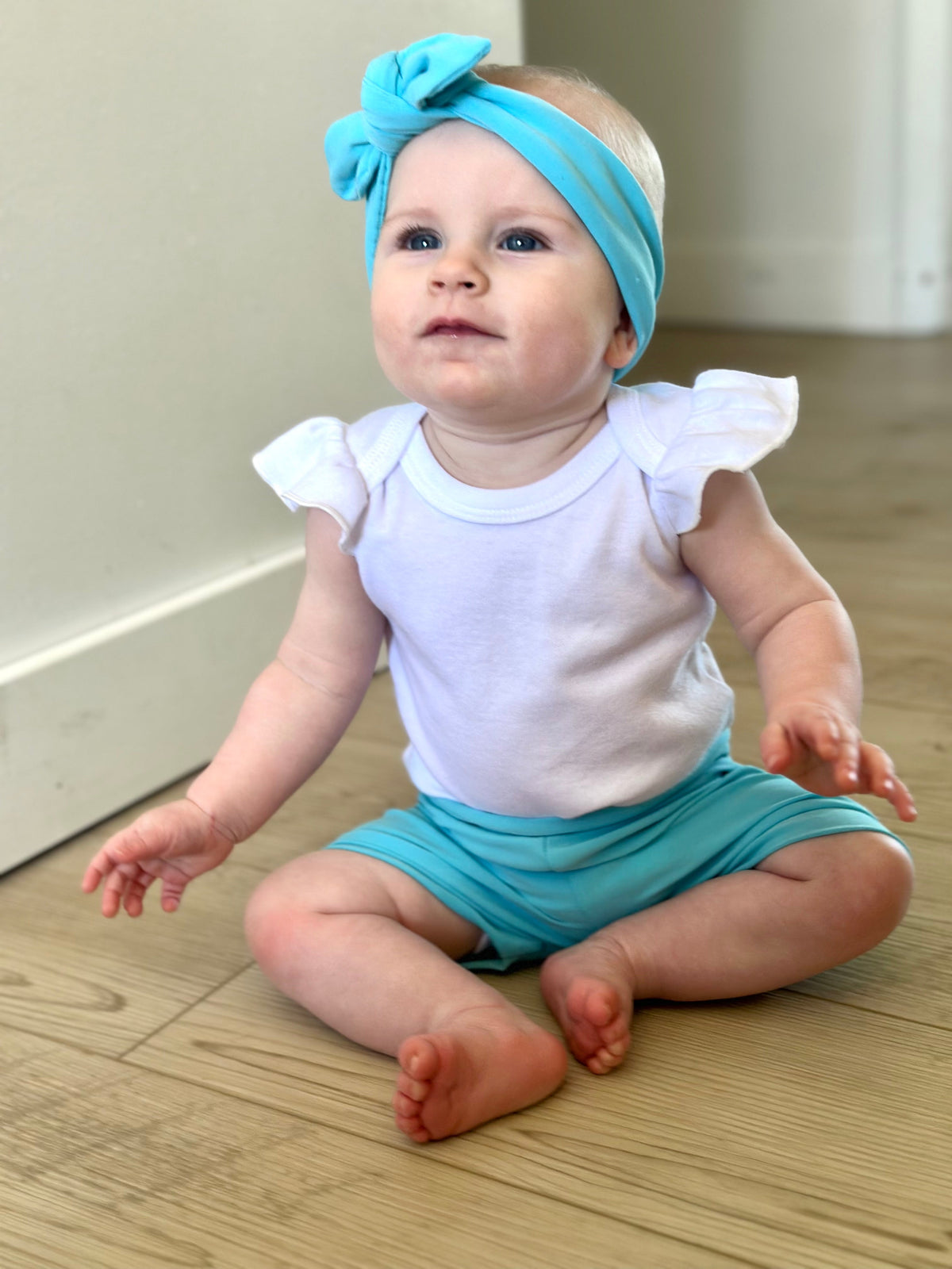 Bright Blue Shorties