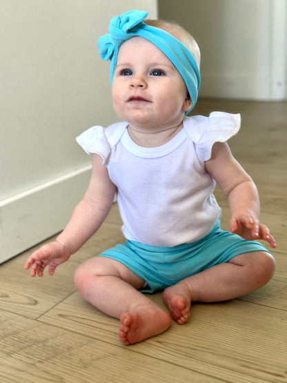 Bright Blue Shorties