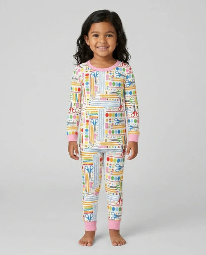 Craft Corner Bamboo Two Piece Long Sleeve Pajama Set