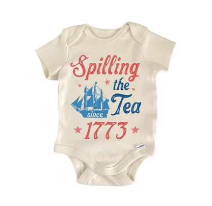 4Th July Usa Patriotic Newborn Baby Onesie® Onesie®