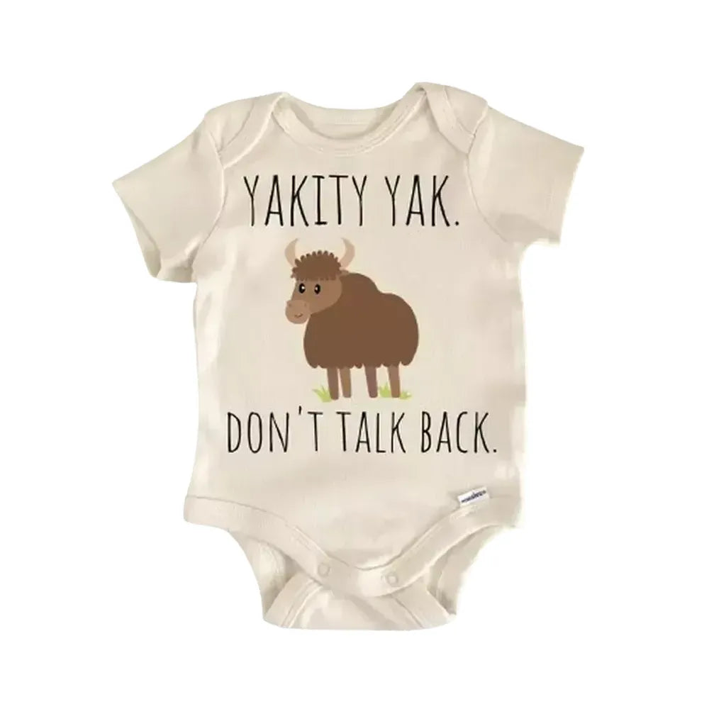 Yakity Yak Animal Newborn Baby Onesie® Onesie®