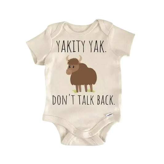 Yakity Yak Animal Newborn Baby Onesie® Onesie®