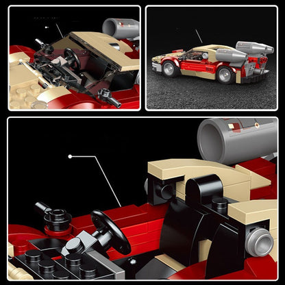 Ghost Catching Car Building Block Toy