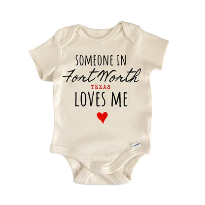 Fort Worth Texas Infant Gift Baby Bodysuit