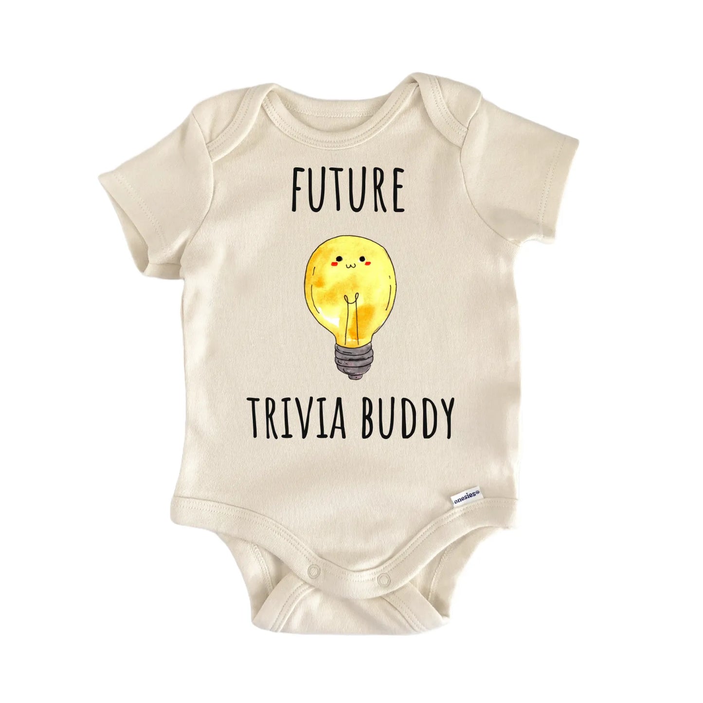 Trivia Buddy Quiz Game Night Board Games Baby Gift Baby Bodysuit