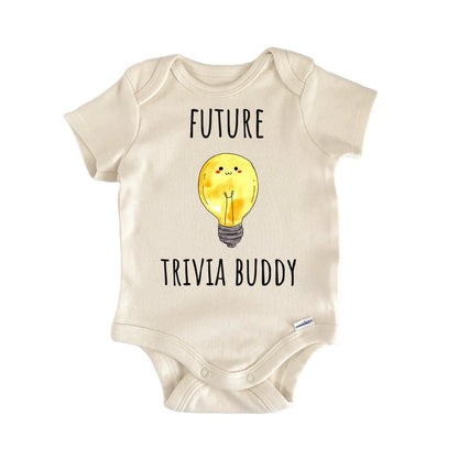Trivia Buddy Quiz Game Night Board Games Baby Gift Baby Bodysuit
