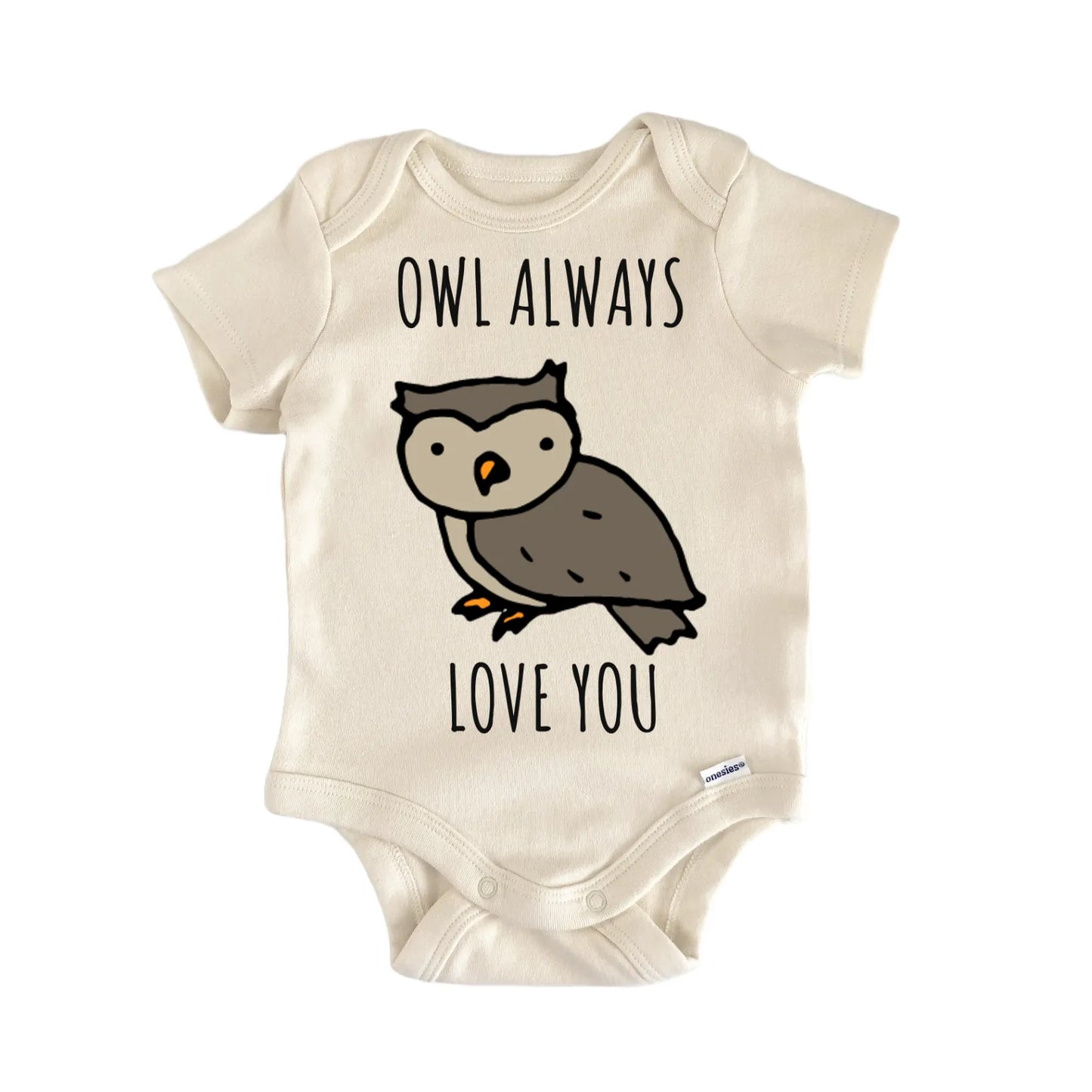 Owl Love You Bird Newborn Gift Baby Bodysuit