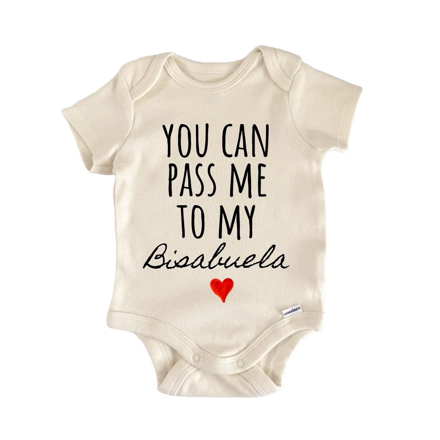 Bisabuela Announcement Baby Gift Baby Bodysuit