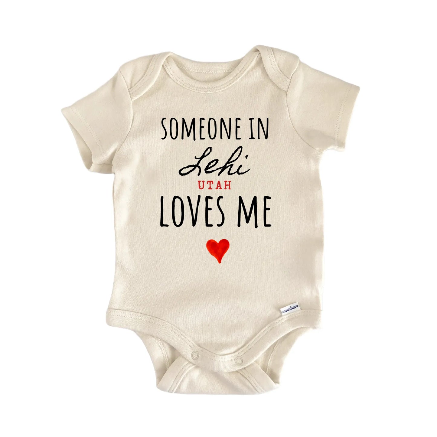 Lehi Utah Baby Gift Baby Bodysuit