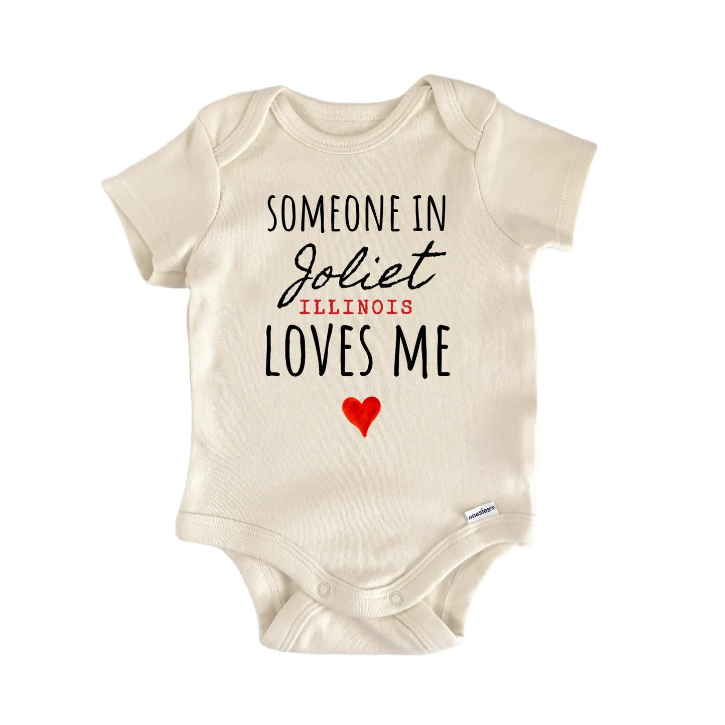 Joliet Illinois Baby Gift Baby Bodysuit