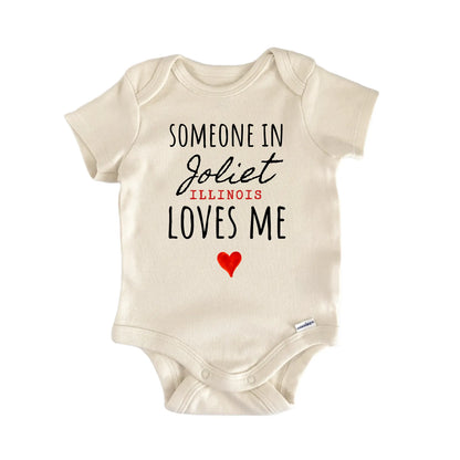 Joliet Illinois Baby Gift Baby Bodysuit