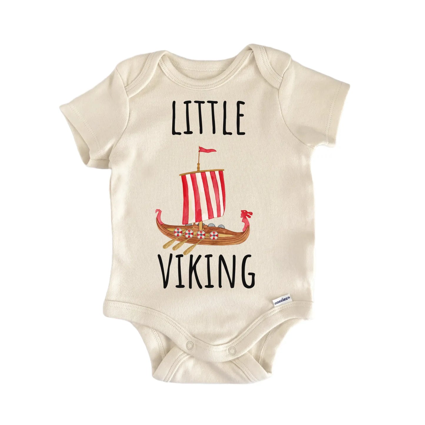 Little Viking Scandinavian Norse Baby Gift Baby Bodysuit