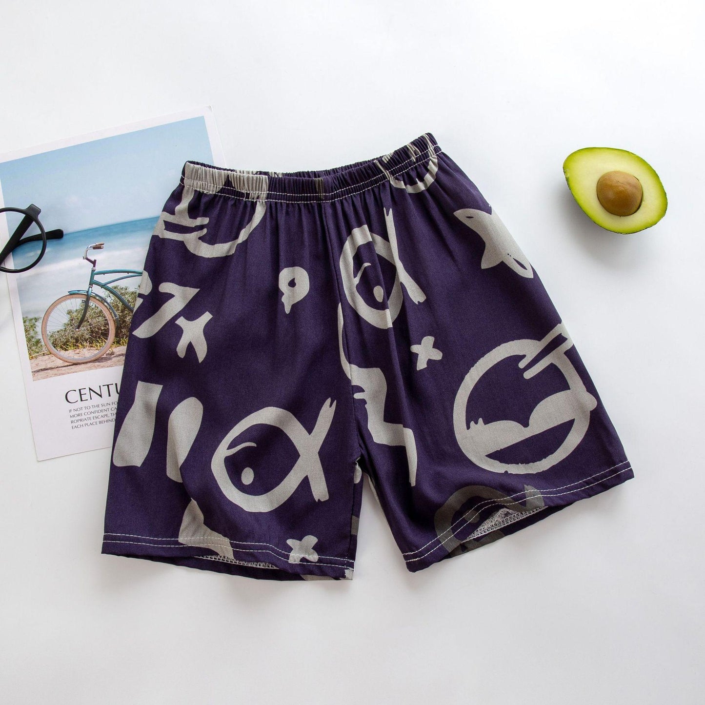 Beach Children's Shorts Cropped Loose Summer Thin