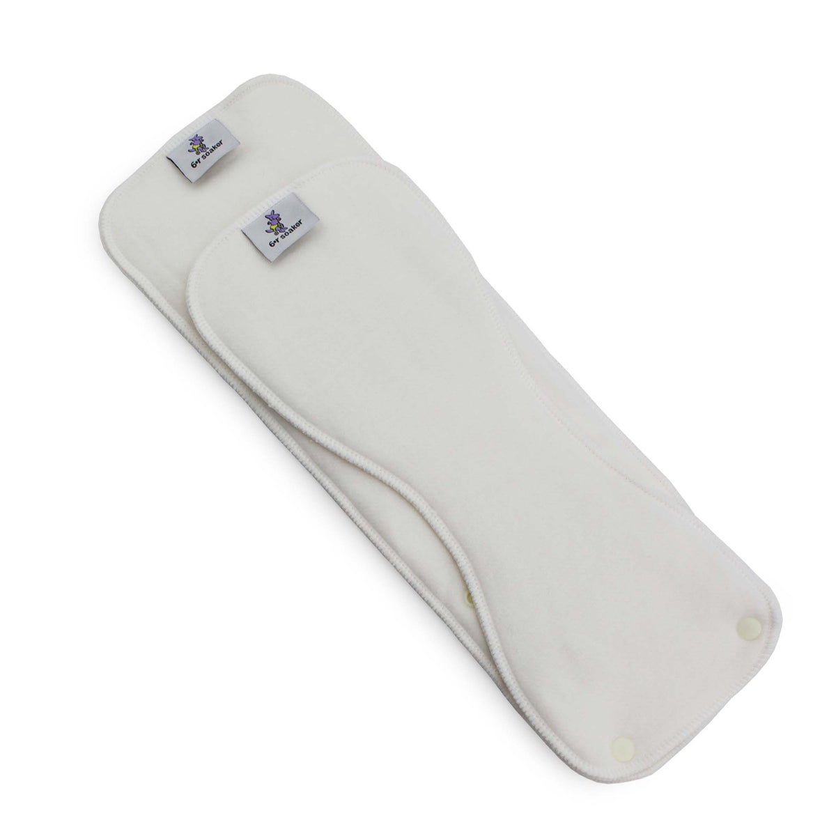 6r Soaker Insert Set | Bamboo Cotton Fleece - 7 Layer Everyday Absorbency