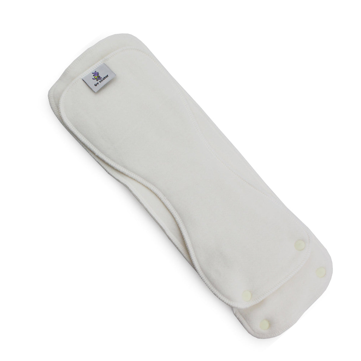 6r Soaker Insert Set | Bamboo Cotton Fleece - 7 Layer Everyday Absorbency