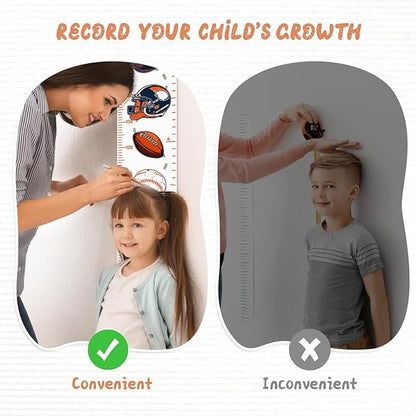 Personalized Name Growth Chart for Kids, Ball Measuring Height Chart, Meaningful Memories Through Kid Size Chart Measurement, Growth Chart Ruler for Wall, Toddler Room Decor