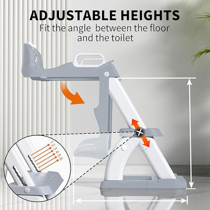 Potty Training Seat for Toddlers, 2 in 1 Potty Training Toilet with Anti-Slip Pad Step Stool, Toddler Toilet Seat for Boys and Girls