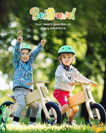 Kids Helmet, Toddler Adjustable Kids Ages 3-8 Years Old Boys Girls Multi-Sports Safety