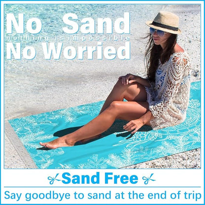 Oversized Turkish Beach Towel Blanket XXL Cotton Sandproof Towels Boho Woven Extra Large Big Sand Free Giant Throw Thick Blankets Huge Quilt XL Picnic Camping Necessities Cloud For Adult Gifts