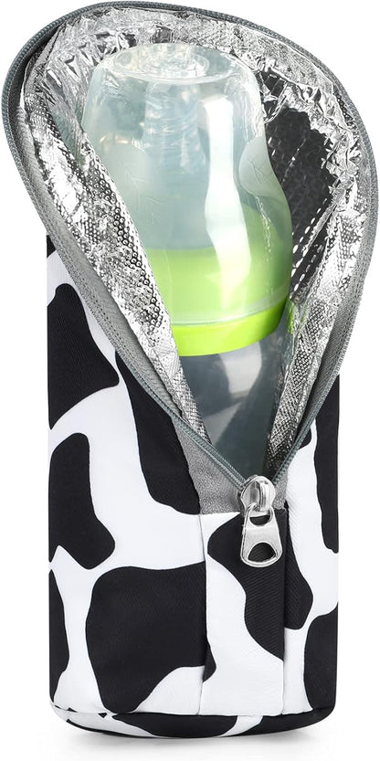 Accmor Baby Bottle Cooler Tote Bags, Insulated Breastmilk Cooler Bag, Nursing Bottle Warmer Bag for Nursing Mom Daycare Travel