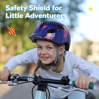 Kids/Youth Bike Helmet for Boys Girls and Teens, Adjustable and Multi-Sport for Bicycle, Kick Scooter, Skateboard, Roller/Inline Skate