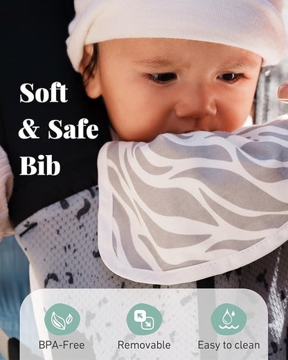 Baby Carrier, MOMTORY Safety-Certified 6-in-1 Baby Carrier Newborn to Toddler, Adjustable Detachable Infant Baby Hip Seat Carrier for 7-50lbs, All Seasons, Perfect for Shopping Travelling