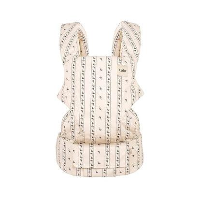 Baby Tula Explore Cotton Baby Carrier 7 – 45 lb, Adjustable Newborn to Toddler Carrier, Multiple Ergonomic Positions Front and Back, Soft and Supportive – Tula Coast, Folklore