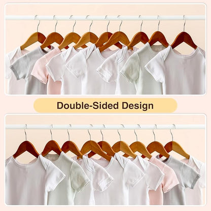 WSICSE Baby Closet Divider, Double-Sided Baby Clothes Organizer Nursery Decor Closet Dividers for baby Clothes 8 Designs from Newborn to 24 Month