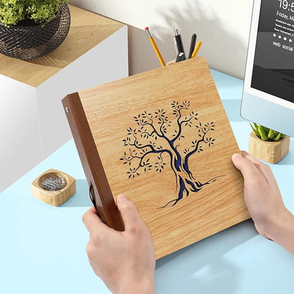 ZEEYUAN 5x7 Small Photo Album Holds 200 Photos Mothers' Day Gift for Mom from Daughter Son Gifts for Grandma/Fathers Gifts for Dad/ 5x7 Family Album Memory Photo Book