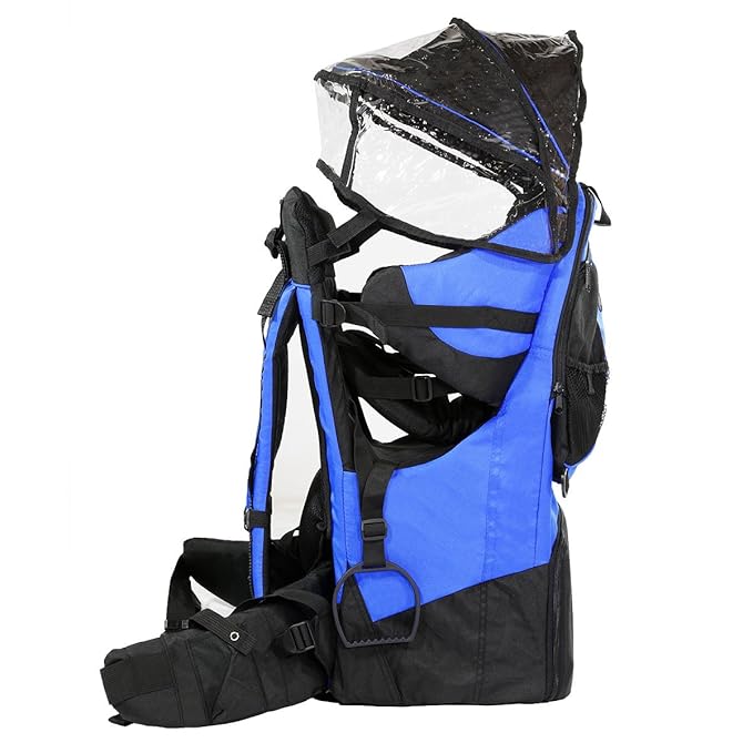 ClevrPlus Deluxe Adjustable Baby Carrier Outdoor Hiking Child Backpack Camping