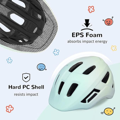 Toddler/Kids Bike Helmet, Adjustable and Multi-Sport, from Infant to Schoolchild, 2 Sizes