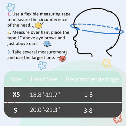 Toddler/Kids Bike Helmet, Adjustable and Multi-Sport, from Infant to Schoolchild, 2 Sizes