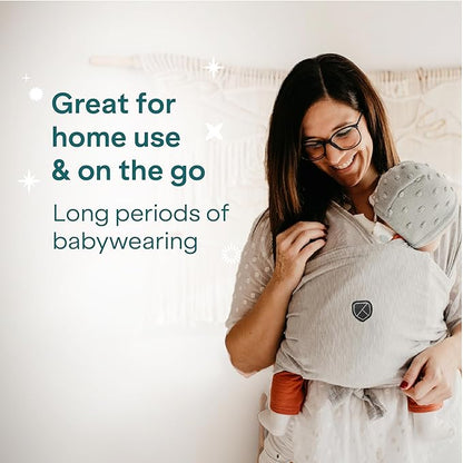 Koala Babycare Baby Carrier Wrap, Easy to Wear As a T-Shirt - Original Baby Carrier Newborn to Toddler - Sling One Size Fits All - Baby Wraps Carrier Up to 22lbs