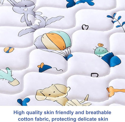 Baby Bassinet Mattress 30x 15 inches- Firm Support and Comfort Premium Foam,Noiseless and Odorless,Hypoallergenic Small Crib Mattress, Fits Moses Basket, Dual Sided with Soft Breathable Fabric